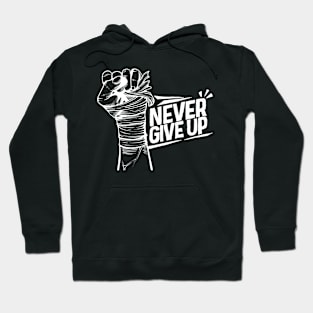 Never Give Up Hoodie